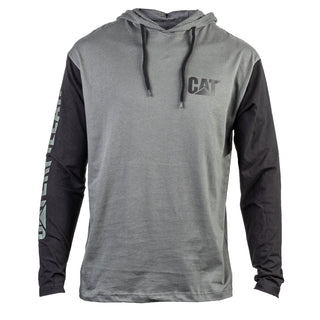 Caterpillar Hooded Mens Long Sleeve T-Shirt