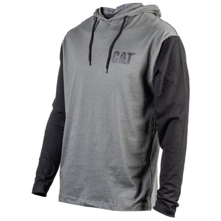 Caterpillar Hooded Mens Long Sleeve T-Shirt
