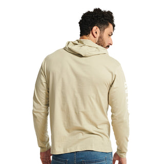 Caterpillar Hooded Mens Long Sleeve T-Shirt