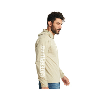 Caterpillar Hooded Mens Long Sleeve T-Shirt