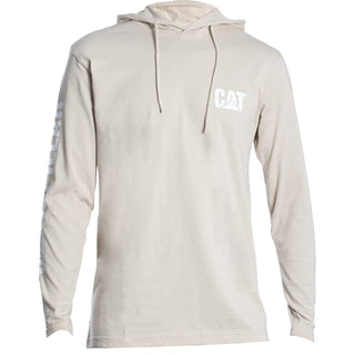 Caterpillar Hooded Mens Long Sleeve T-Shirt