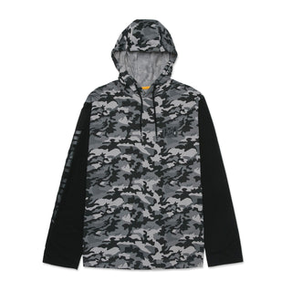 Caterpillar Hooded Mens Long Sleeve T-Shirt