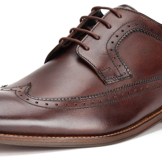 Base London Havisham Mens Derby Brogue Shoes