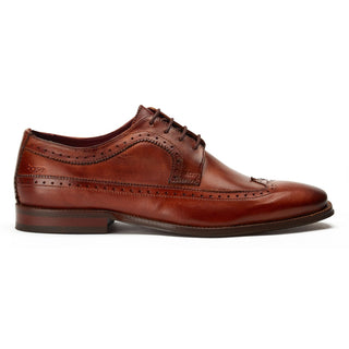 Base London Havisham Mens Derby Brogue Shoes
