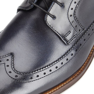 Base London Havisham Mens Derby Brogue Shoes