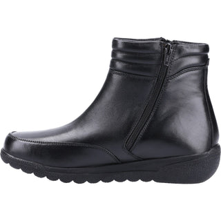 Fleet & Foster Morocco Womens Twin Zip Ankle Boots
