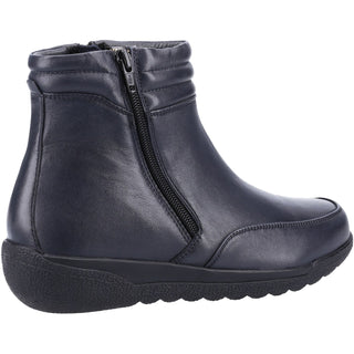Fleet & Foster Morocco Womens Twin Zip Ankle Boots