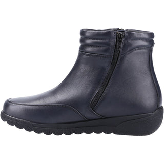 Fleet & Foster Morocco Womens Twin Zip Ankle Boots