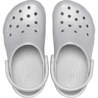 Crocs Classic Toddlers Girls Glitter Clogs