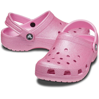 Crocs Classic Toddlers Girls Glitter Clogs