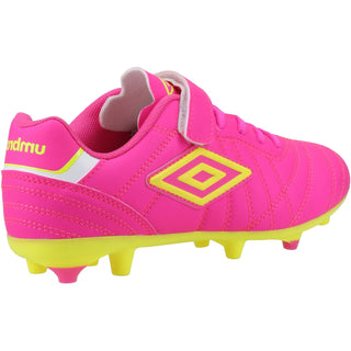Umbro Speciali Liga Firm Ground Kids Football Boots