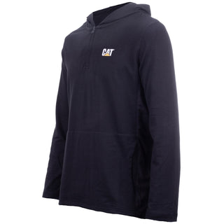 Caterpillar Coolmax Mens 1/4 Zip Hoodie