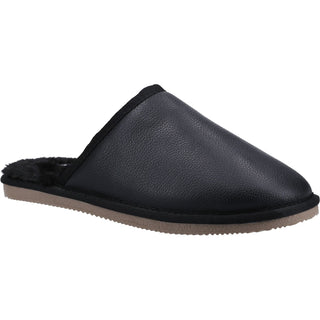 Hush Puppies Coady Mens Leather Slippers