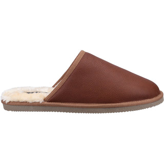 Hush Puppies Coady Mens Leather Slippers