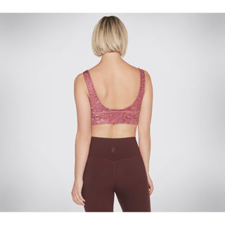 Skechers Gosculpt Leopard Womens Longline Bra