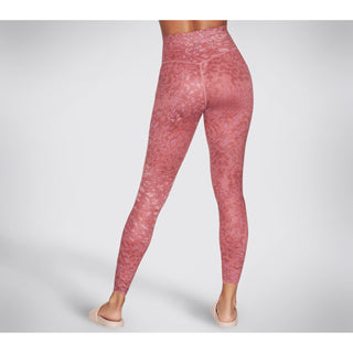 Skechers Go Sculpt High Waisted Leopard Womens Leggings