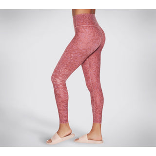 Skechers Go Sculpt High Waisted Leopard Womens Leggings
