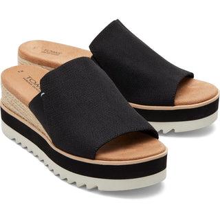 TOMS Diana Mule Womens Wedge Sandals