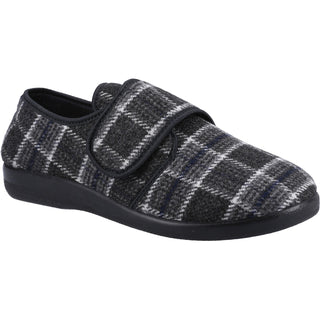 GBS Med Gerald Mens Wide Fit Classic Slippers