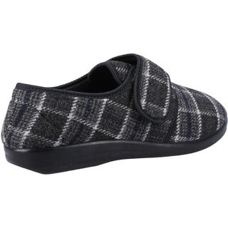 GBS Med Gerald Mens Wide Fit Classic Slippers