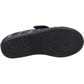 GBS Med Gerald Mens Wide Fit Classic Slippers