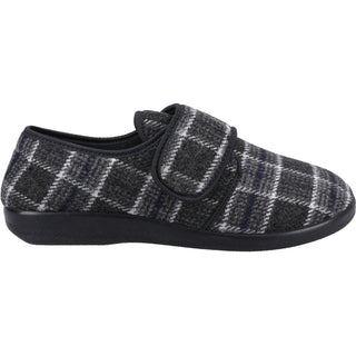 GBS Med Gerald Mens Wide Fit Classic Slippers