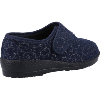 GBS Med Geraldine Ladies Wide Fit Classic Slippers