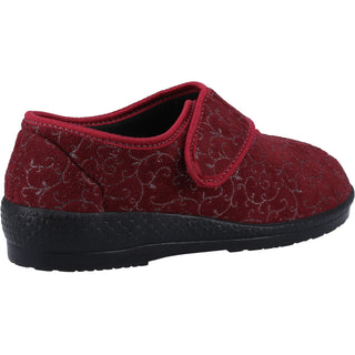 GBS Med Geraldine Ladies Wide Fit Classic Slippers