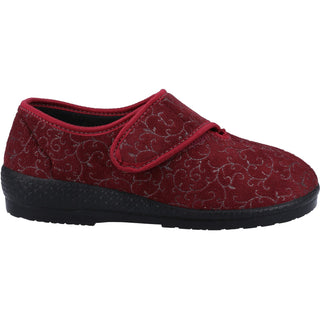 GBS Med Geraldine Ladies Wide Fit Classic Slippers