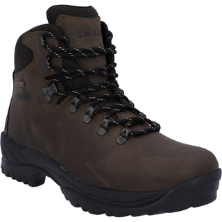 Hi-Tec Ravine Mens Waterproof Leather Hiking Boots