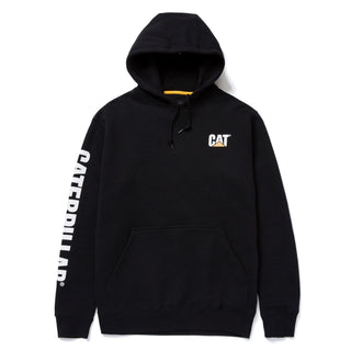 Caterpillar Trademark Banner Hooded Sweatshirt Mens Hoodie