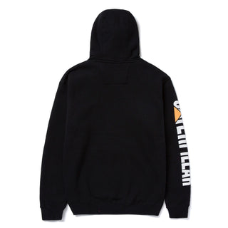 Caterpillar Trademark Banner Hooded Sweatshirt Mens Hoodie