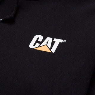 Caterpillar Trademark Banner Hooded Sweatshirt Mens Hoodie