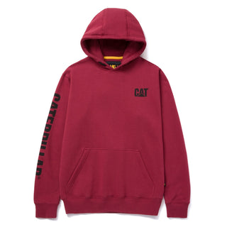 Caterpillar Trademark Banner Hooded Sweatshirt Mens Hoodie