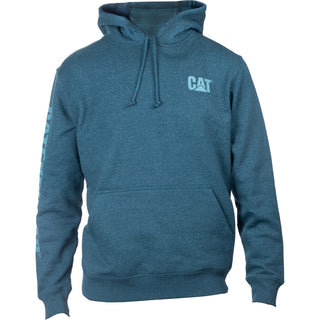 Caterpillar Trademark Banner Hooded Sweatshirt Mens Hoodie