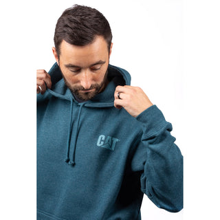 Caterpillar Trademark Banner Hooded Sweatshirt Mens Hoodie