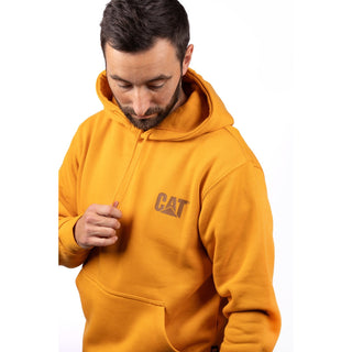 Caterpillar Trademark Banner Hooded Sweatshirt Mens Hoodie