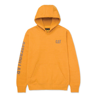 Caterpillar Trademark Banner Hooded Sweatshirt Mens Hoodie