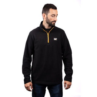 Caterpillar Microfleece Mens 1/4 Zip Top
