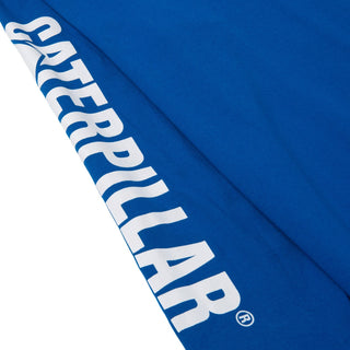 Caterpillar Trademark Banner Long Sleeve Mens T-Shirt