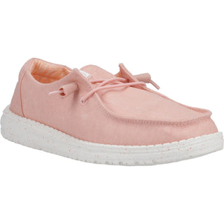 HEYDUDE Wendy Stretch Canvas Womens Slip On Shoes