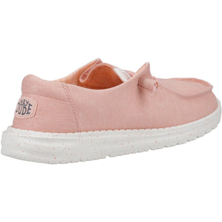 HEYDUDE Wendy Stretch Canvas Womens Slip On Shoes