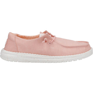 HEYDUDE Wendy Stretch Canvas Womens Slip On Shoes