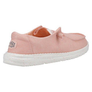 HEYDUDE Wendy Stretch Canvas Womens Slip On Shoes