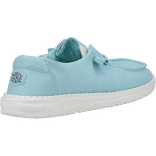 HEYDUDE Wendy Stretch Canvas Womens Slip On Shoes