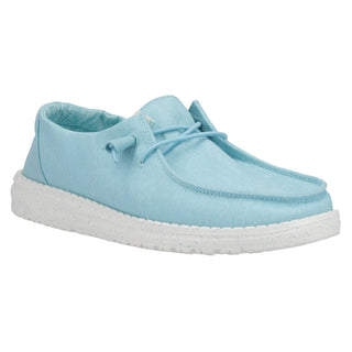 HEYDUDE Wendy Stretch Canvas Womens Slip On Shoes