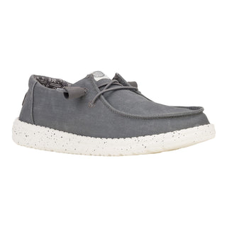 HEYDUDE Wendy Stretch Canvas Womens Slip On Shoes