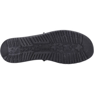 HEYDUDE Wally Stretch Canvas Mens Slip On Shoes
