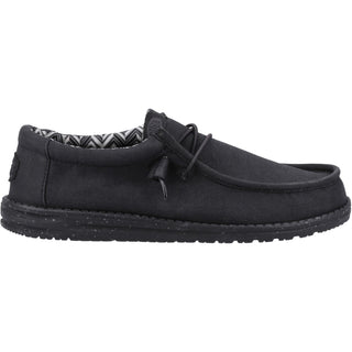 HEYDUDE Wally Stretch Canvas Mens Slip On Shoes