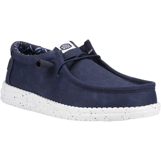 HEYDUDE Wally Stretch Canvas Mens Slip On Shoes